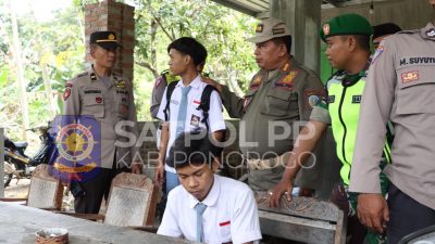 Satpol PP Bersama TNI/Polri Gelar Operasi Gabungan Bina Kusuma
