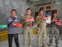 Berbagai Merk, Operasi Gabungan Satpol PP Ponorogo dan Bea Cukai Madiun Berhasil Menyita 28 Slop Rokok Ilegal